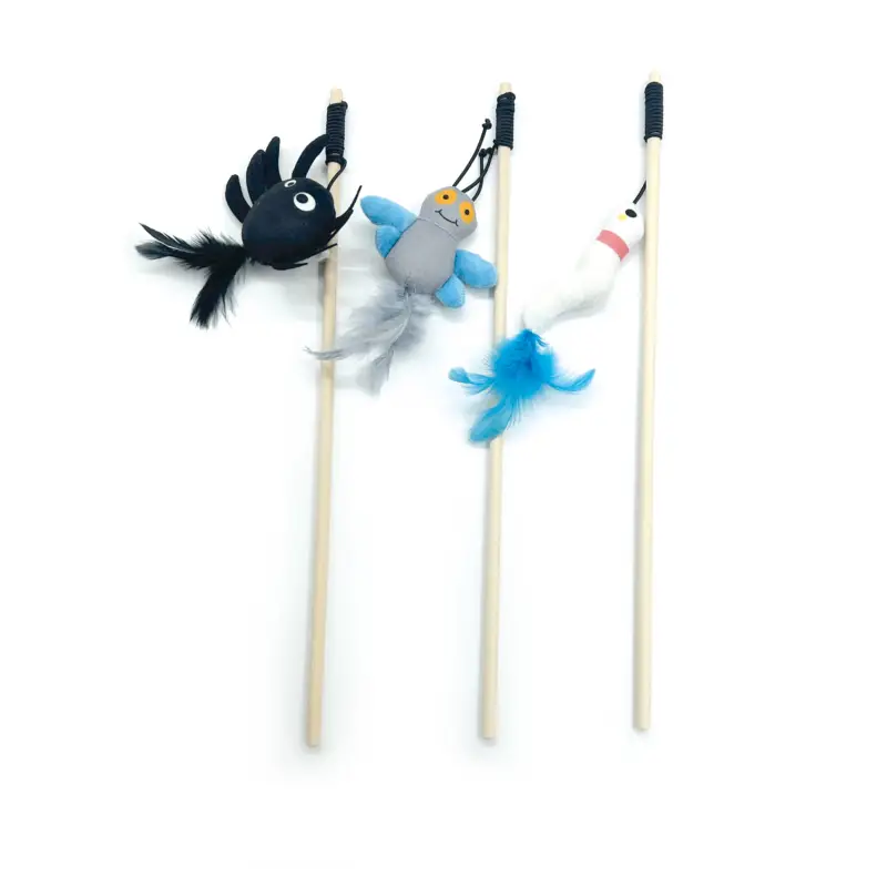 Croci – Jouet Baguette Scary Insect pour Chats – 40cm Commande En Gros