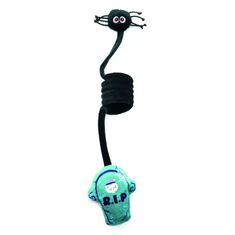 Expédié Aujourd&rsquo;hui Croci – Jouet en Peluche Spring Tombstone pour Chats – 24cm