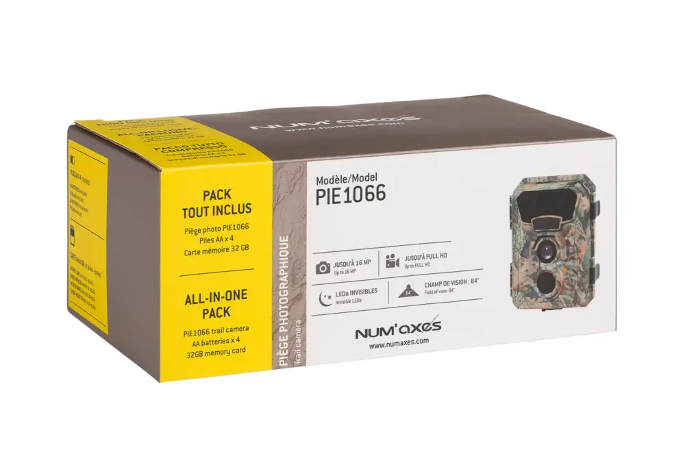 Num'axes – Appareil Pi&egrave;ge Photographique ou Cam&eacute;ra – 17,6×7,5×11,2cm Commander Maintenant