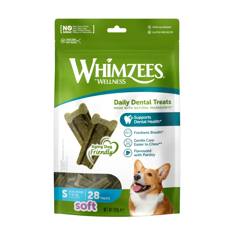 Whimzees – Friandises Daily Dental Treats Soft pour Chiens Paiement Sécurisé