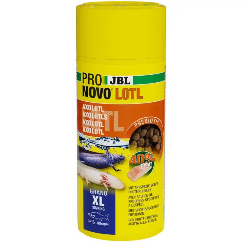 Super Prix JBL – Aliment en Granul&eacute;s Pronovo Lotl Axolotl XL – 250ml