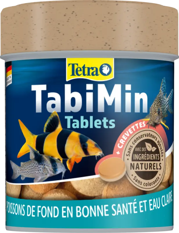 Tetra – Aliment Tablets TabiMin pour Poissons de Fond – 66ml Satisfait Ou Remboursé