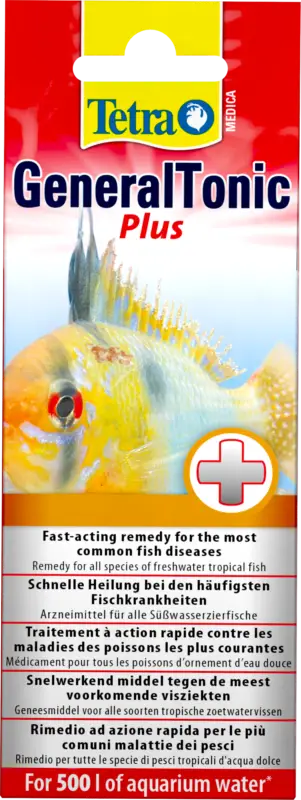 Commander Maintenant Tetra – Traitement Medica GeneralTonic Plus pour Poissons – 20ml