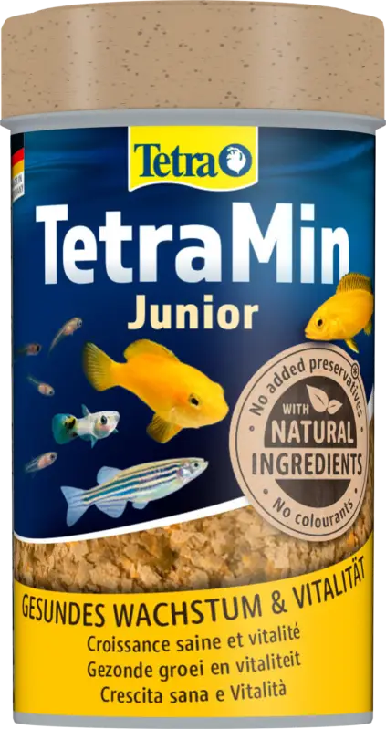 Commande En Gros Tetra – Aliment TetraMin Junior pour Poissons d'Ornement – 100ml