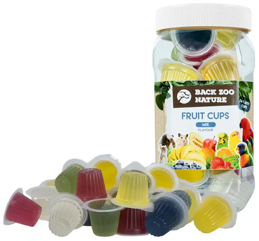 Back Zoo Nature – Coupe de Fruit Mix pour Oiseaux – x24 Promotion Saisonnière