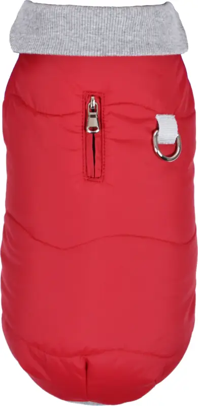 Super Prix Bobby – Manteau Contraste Rouge
