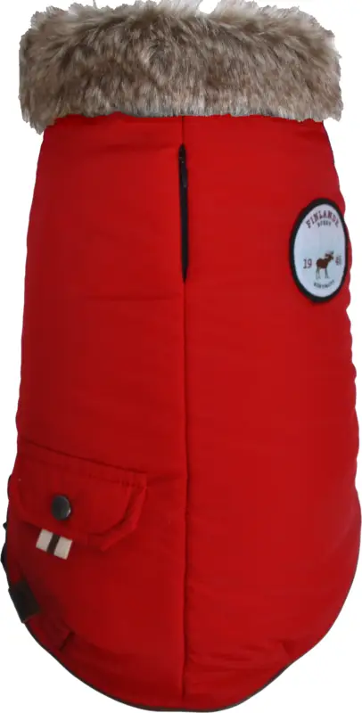 Remise Bobby – Manteau Finlande Rouge
