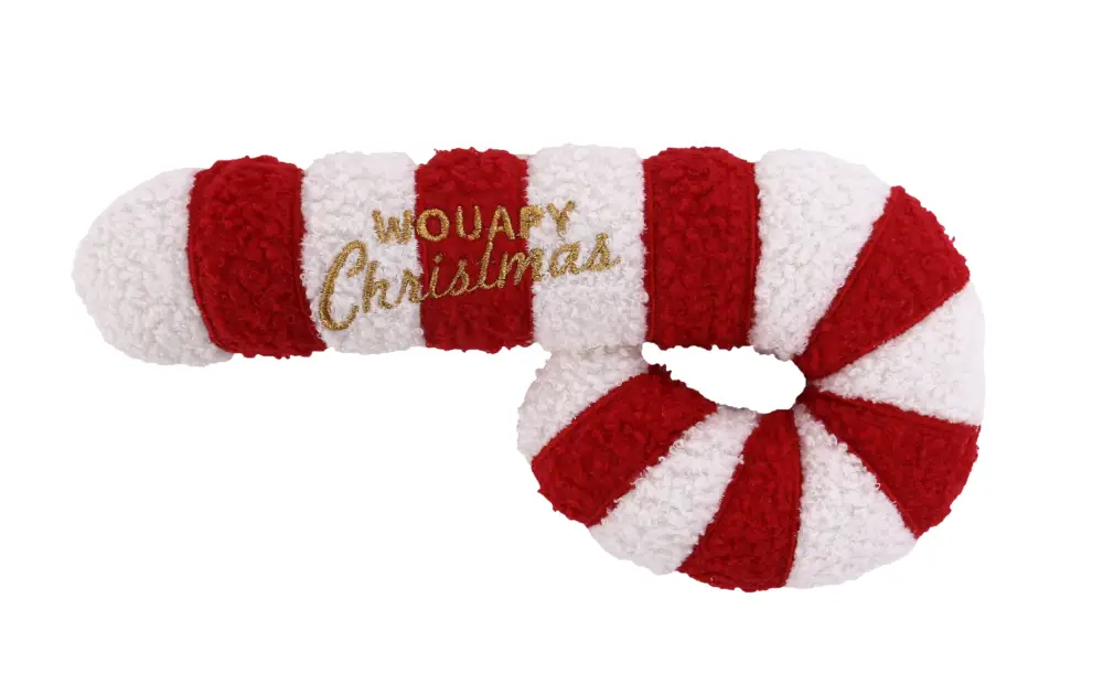 Wouapy – Peluche Sucre d'Orge Papier Froisse pour Chiens – L Satisfait Ou Remboursé
