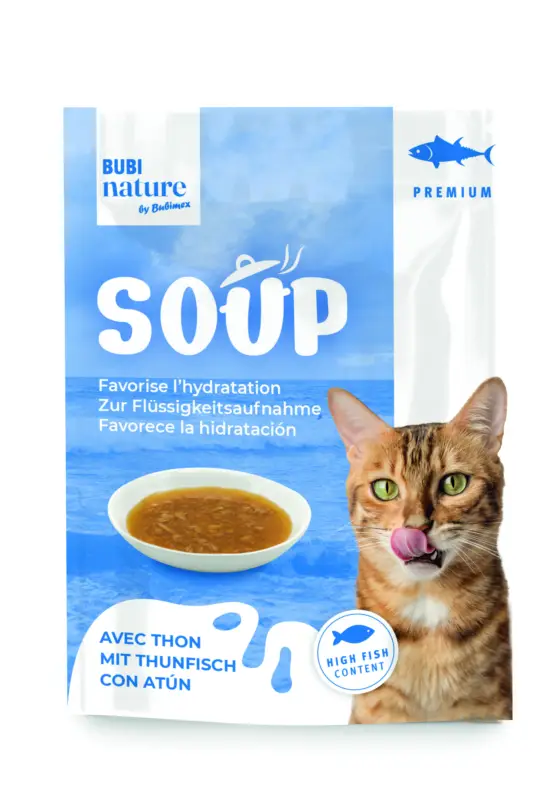 Bubimex – Soupe Bubi Nature au Thon pour Chats – 50g Dernière Chance
