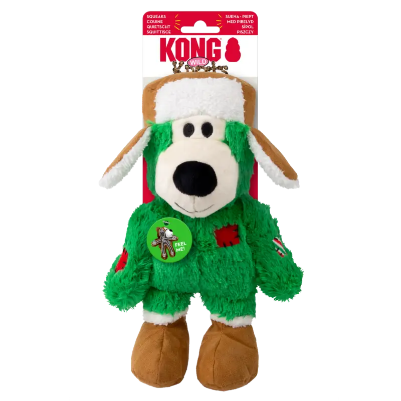 Dernière Chance Kong – Jouet Peluche Holiday Wild Knots Bear – M/L