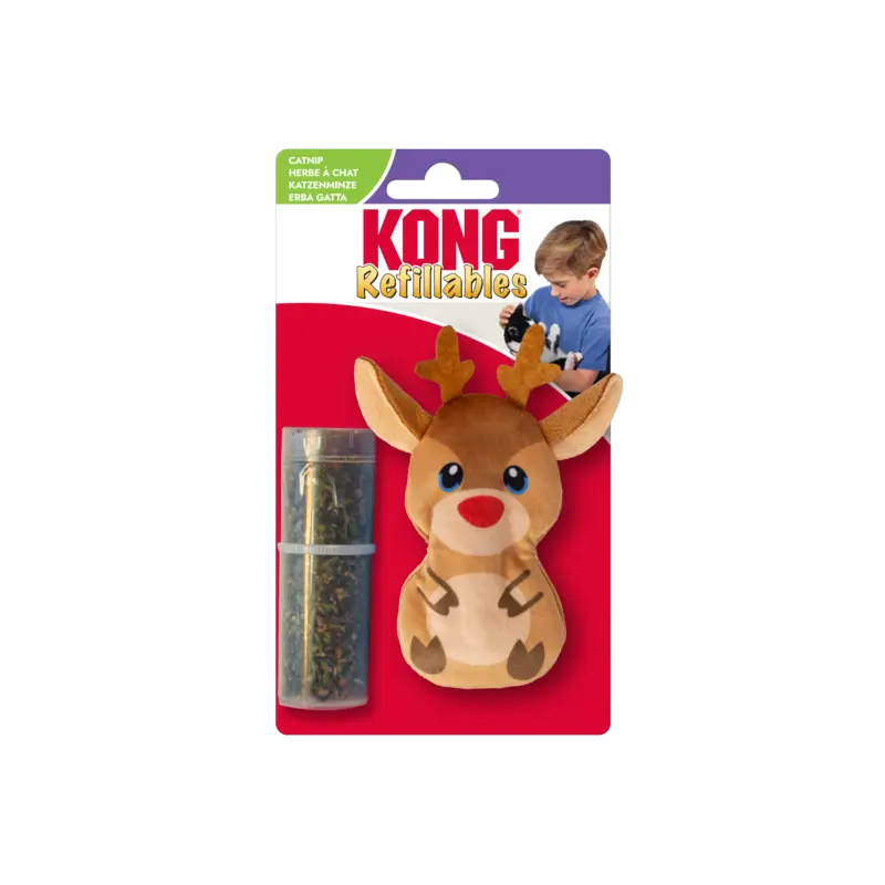 Achetez Aujourd&rsquo;hui Kong – Jouet Holiday Refillables Renne
