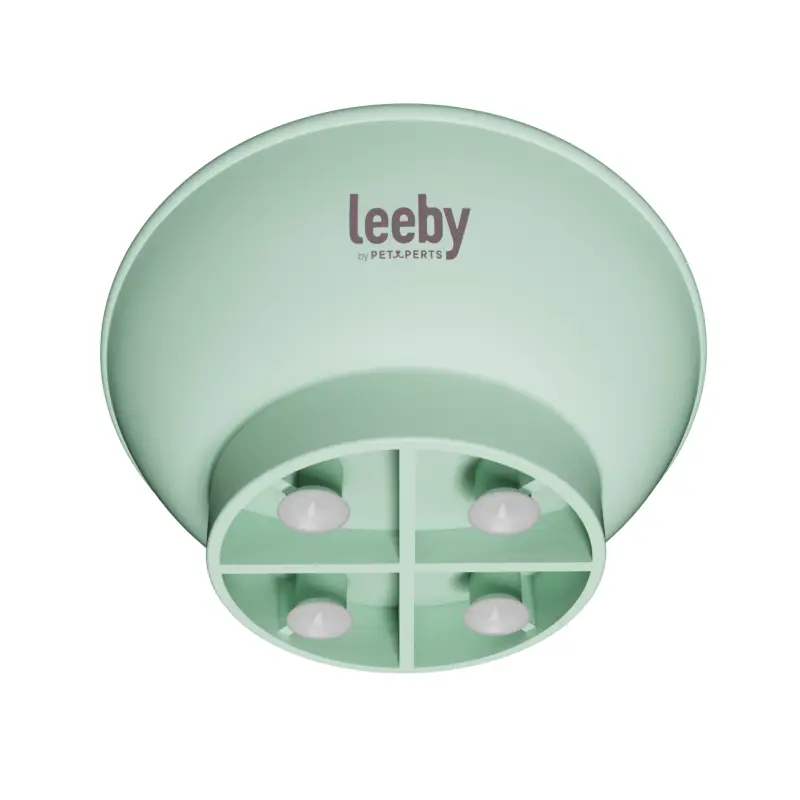 Offre Du Jour Leeby – Bol &agrave; L&eacute;cher en Silicone avec Ventouses pour Chiens – 225ml