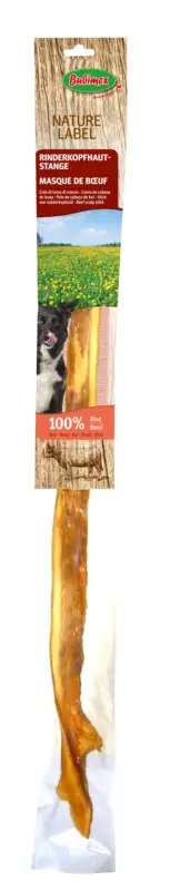 Bubimex – Friandise Masque de B&oelig;uf pour Chiens – 70cm Jusqu&rsquo;à Épuisement Des Stocks