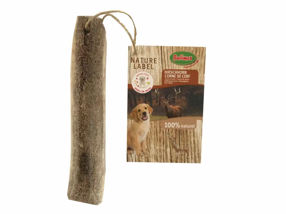 Bubimex – Bois de Cerf Sp&eacute;cial Chiots – 50g Prix Cassé