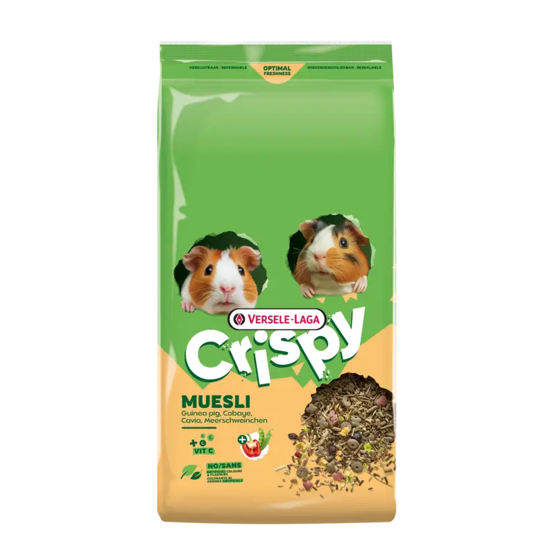 Versele Laga – M&eacute;lange Crispy Muesli pour Cochon d'Inde Prix Bas