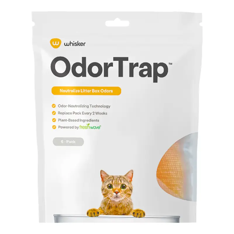 Prix Bas Whisker – D&eacute;sodorisant de Liti&egrave;re Odortrap – x6