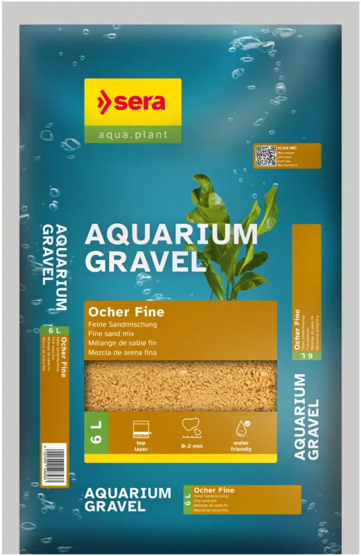 Certifié Sera – Sable Ocher Fine Aquarium Gravel