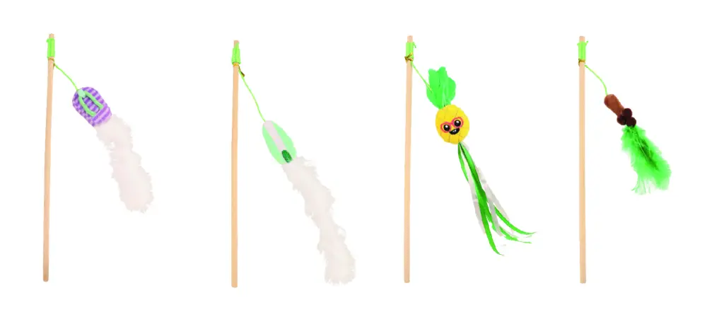 Promotion Croci – Jouet Baguette Summer Beach pour Chats – 40cm