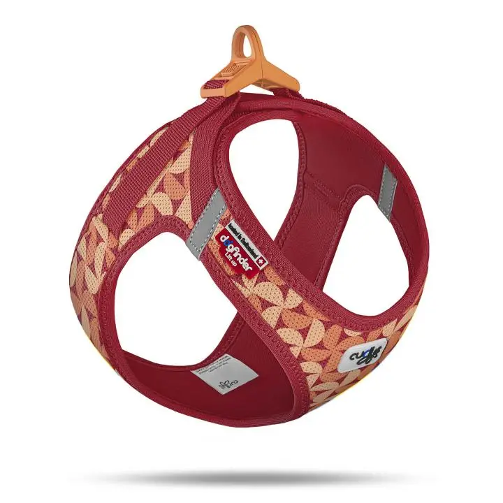 Satisfait Ou Remboursé Curli – Harnais Air-Mesh Semi Circle Edition Limit&eacute;e Red