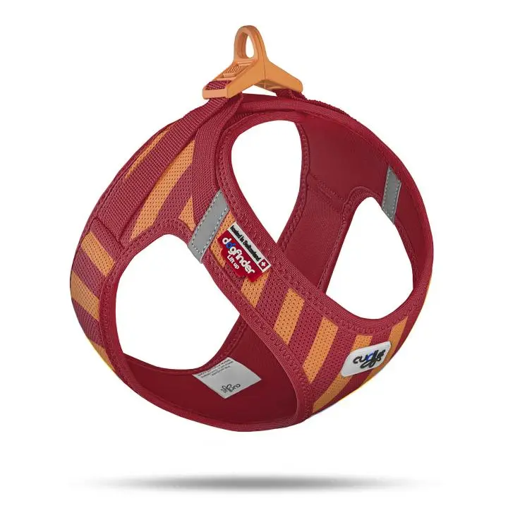 Nouvelle Collection Curli – Harnais Air-Mesh Semi Circle Edition Limit&eacute;e Red