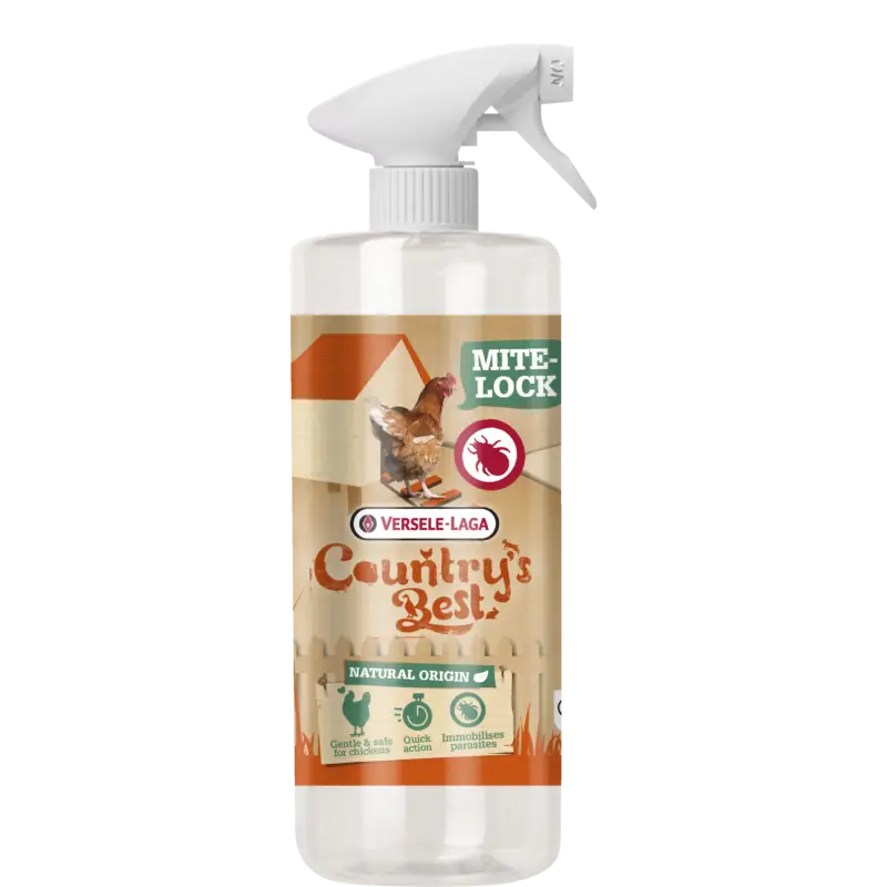 Versele Laga – Produit Nettoyant Country's Best Mite-Lock pour Basse-Cour – 500ml Nouveauté