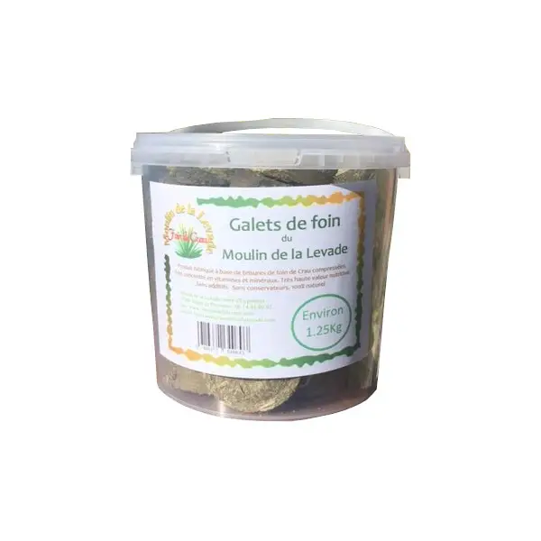 Livraison Express Le Moulin de la Levade – Galets Foin de Crau Super Premium AOP – 1,25Kg