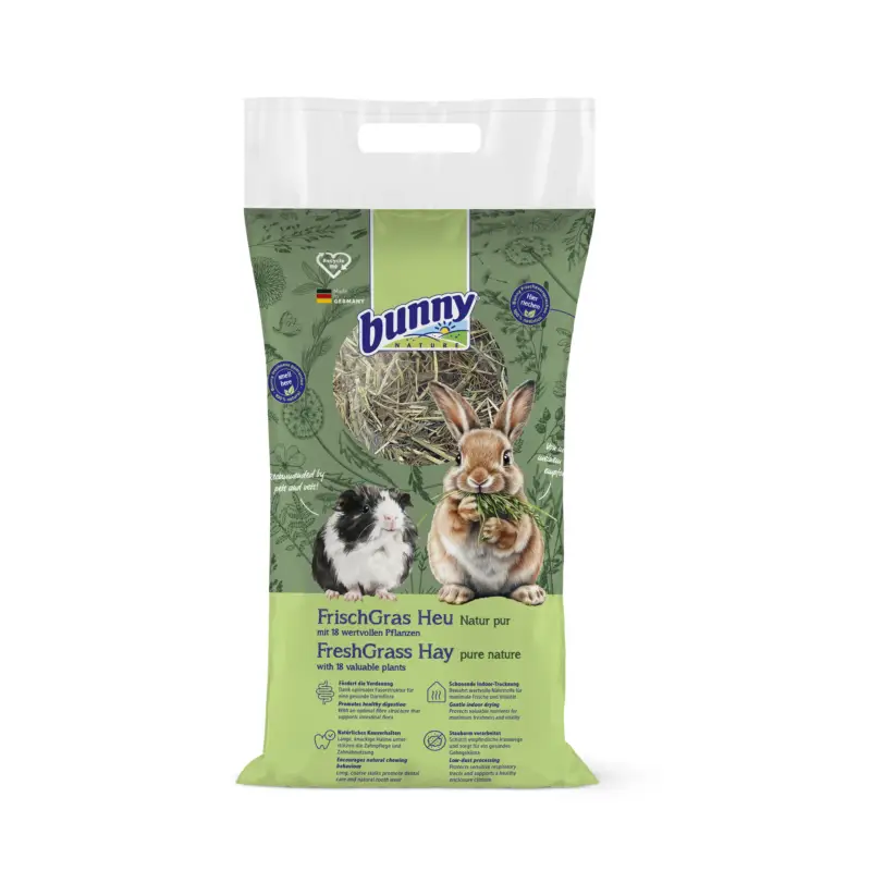 Bunny Nature – Foin Freshgrass Hay Pure Nature pour Rongeurs – 750g Offre Du Jour