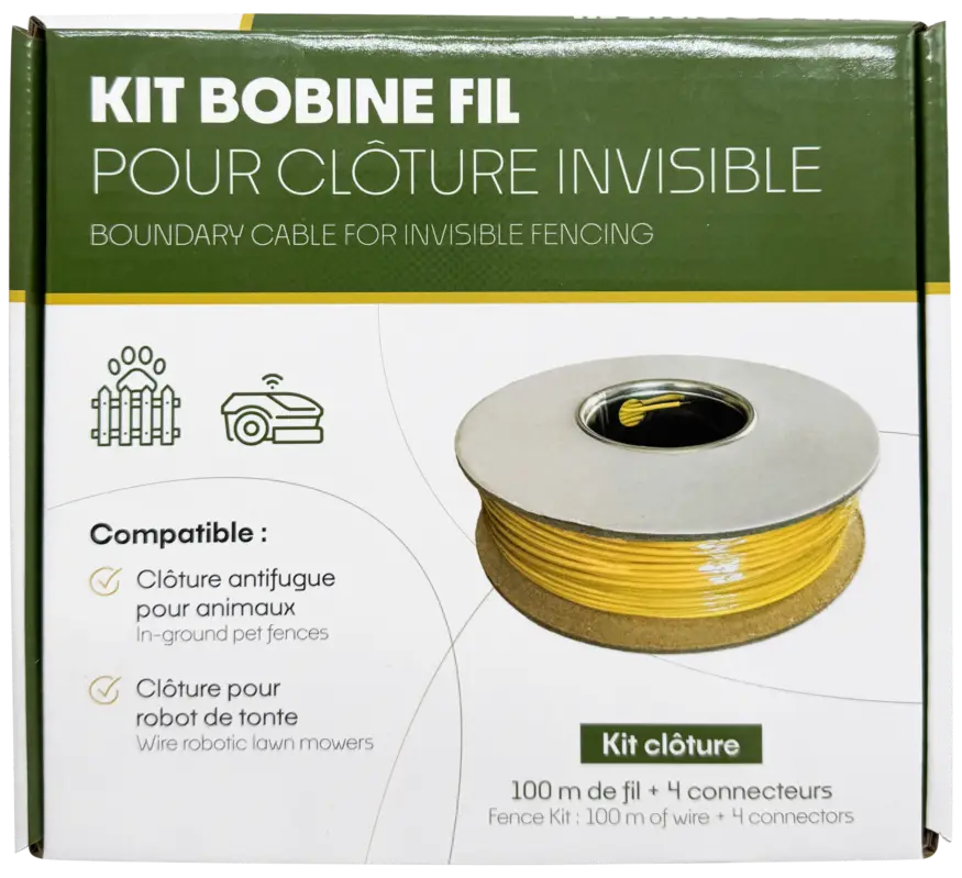 Vente Flash PetSafe – Kit Bobine de Fil Cl&ocirc;ture + 4 Connecteurs – 100m