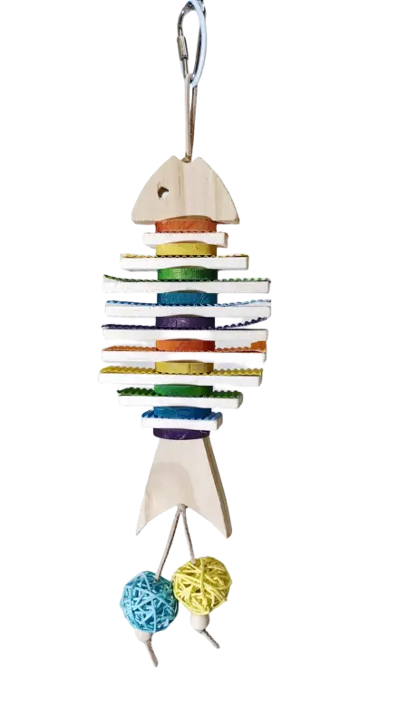 Lifland – Jouet Poisson Los Caribes pour Oiseaux – x 1 Offre Du Jour