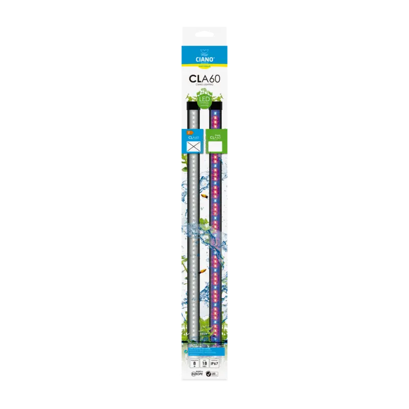 Ciano – Rampe Led CLA60 Syst&egrave;me D'Eclairage pour Aquarium – x1 Commander Vite