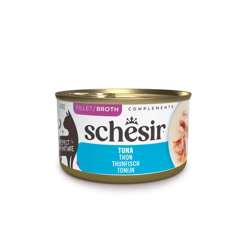 Dernier Modèle Schesir – P&acirc;t&eacute;e en Gel&eacute;e Thon En Bouillon Pour Chats – 70g