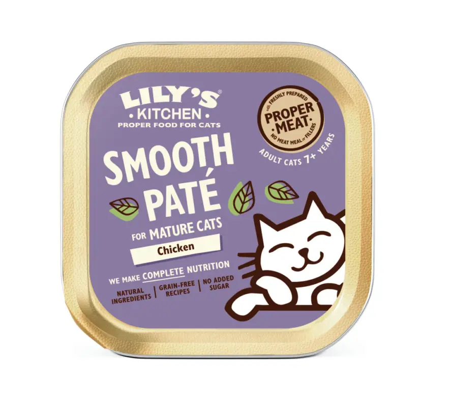 Offre Spéciale Lily's Kitchen – Barquette Festin au Poulet pour Chats Senior – 85g