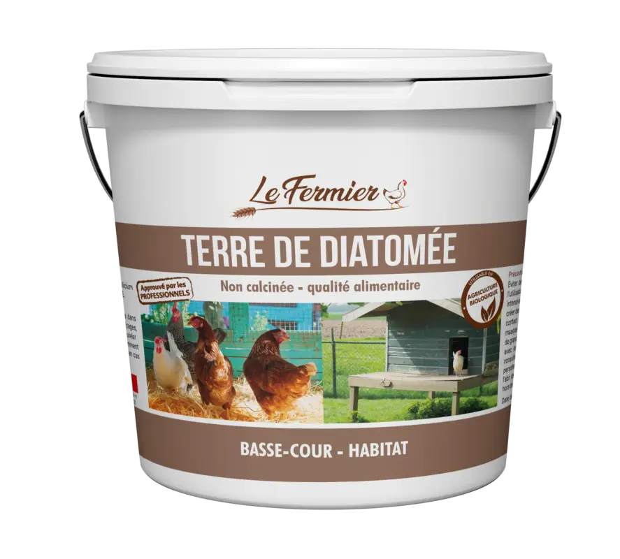 Le Fermier – Terre de Diatom&eacute;e Habitat pour Basse cour – 370g Must-Have