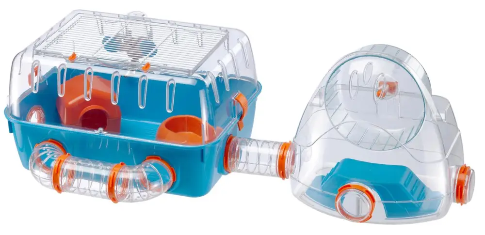 Ferplast – Cage Combi 2 pour Hamsters – 29x79x26cm Vente Directe