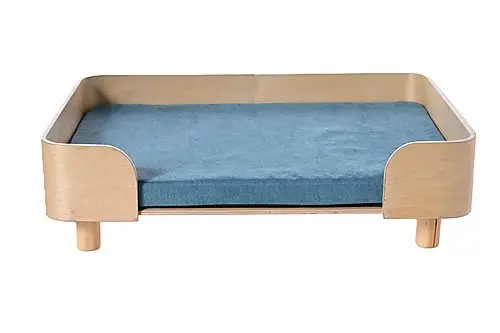 Leeby – Canap&eacute; Deluxe Nordique Bleu pour Chien – 16x76x46cm Nouvelle Collection