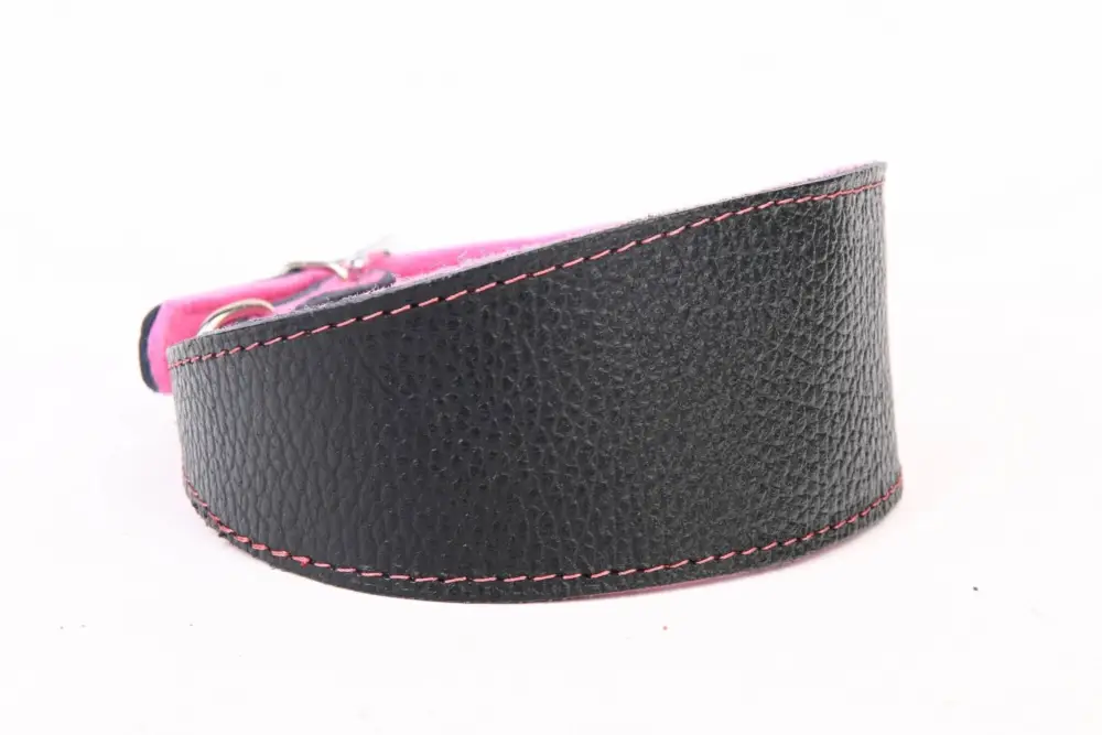 Yogipet – Collier en Cuir L&eacute;vrier pour Chien Rose Commande En Gros