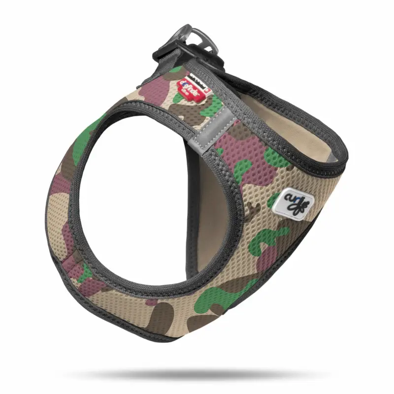 Curli – Harnais Veste Air-Mesh Camouflage pour Chiens Prix Cassé
