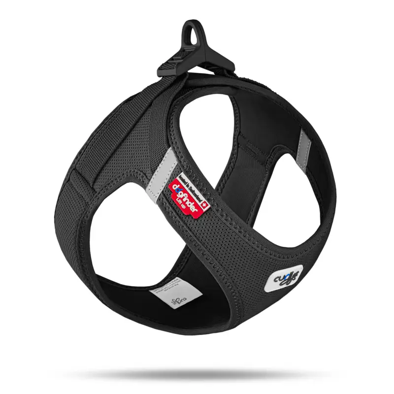 Meilleur Prix Curli - Harnais Veste Boucle Curli Clasp Noir pour Chien