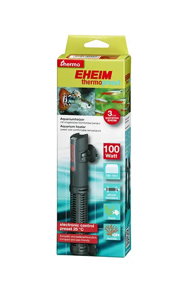 Eheim – Chauffage ThermoPreset Pr&eacute;r&eacute;gl&eacute; pour Aquarium Usine Directe