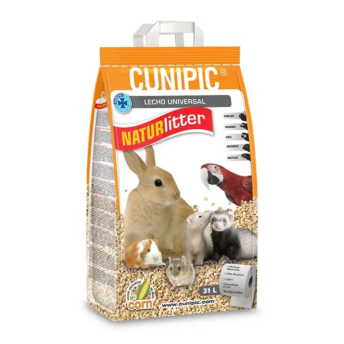 Cunipic - Litière de Maïs Naturlitter pour Rongeurs Nouvelle Collection