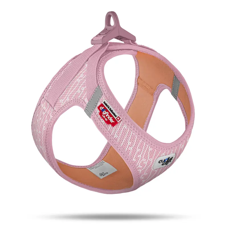 Curli - Harnais Air-Mesh Fondant Rose pour Chiens Réduction