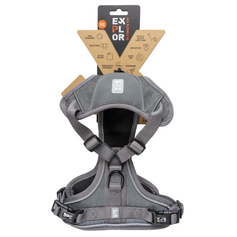 Top Vente Duvoplus - Harnais Safety Ultimate Fit No-Pull Réfléchissante pour Chiens