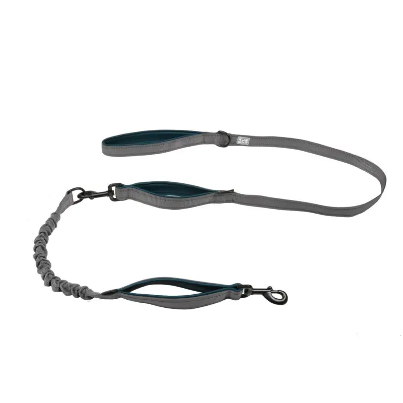 Vente Directe Duvoplus – Laisse Classic Ultimate Fit 2in1 Bleu P&eacute;trol pour Chiens