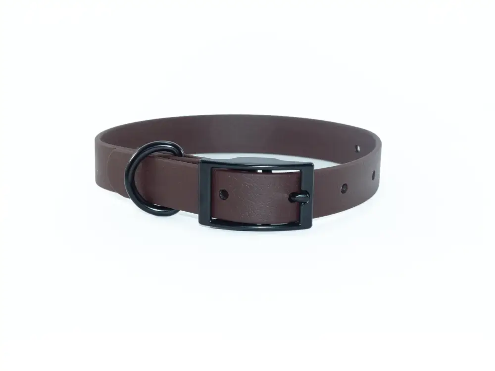 Remise eKys – Collier Biothane pour Chien Marron Fonc&eacute;