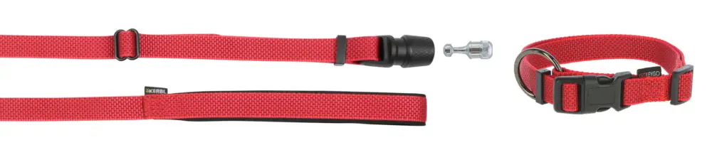 Top Vente Goleygo – Ensemble Laisse Collier et Goupille Rouge pour Chien