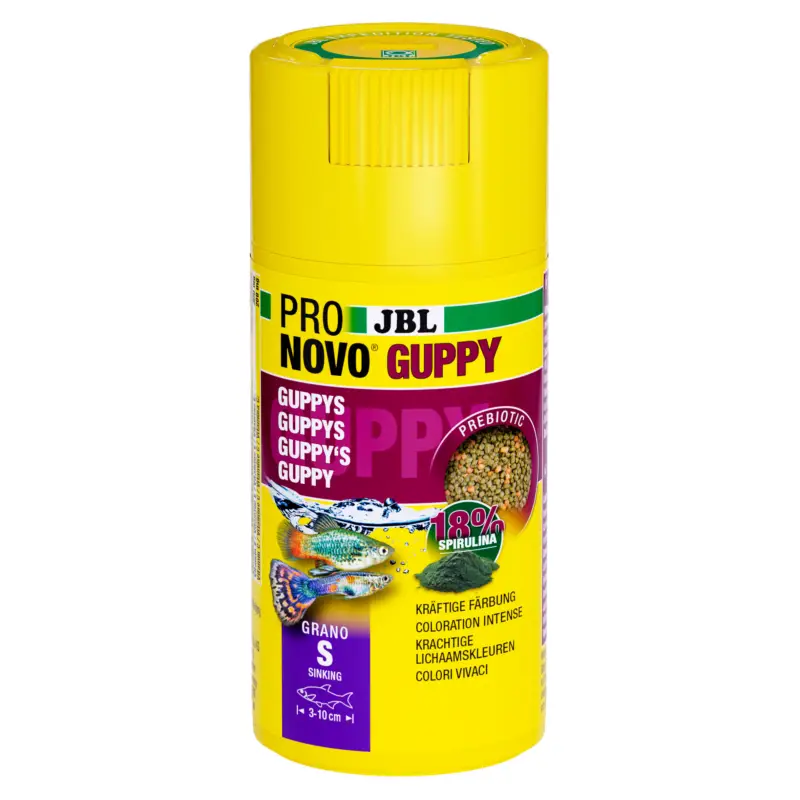 JBL – Aliment en Granul&eacute;s Pronovo GUPPY Grano pour Poissons Tropicaux Must-Have