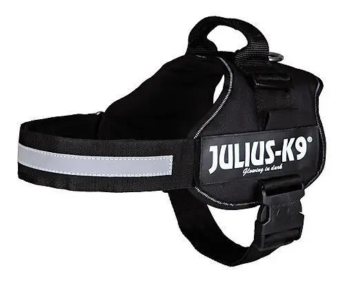 Julius K9 - Harnais Power IDC pour Chien Noir Seulement Aujourd'hui