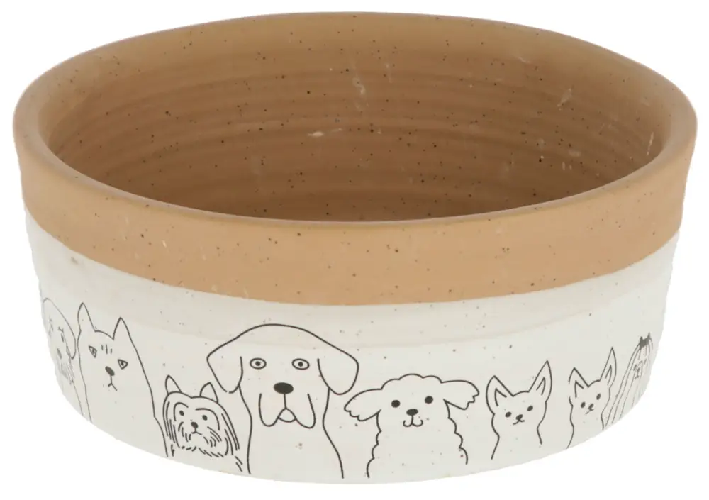 Expédition Rapide Kerbl - Gamelle Hungry en Céramique pour Chiens et Chats
