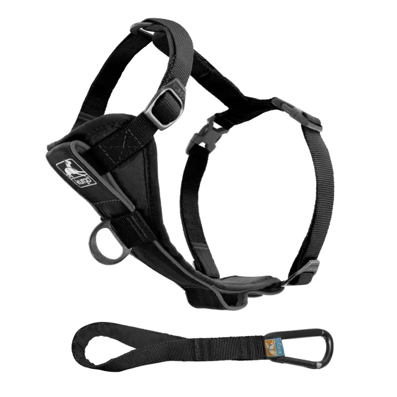 Kurgo – Harnais de S&eacute;curit&eacute; « Smart » Noir – Chien Expédition Rapide