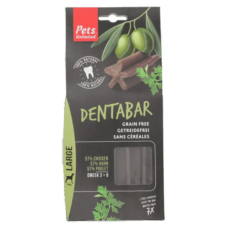 Offre Limitée Pets Unlimited – B&acirc;tonnets &agrave; M&acirc;cher Dentabar Pour Chien